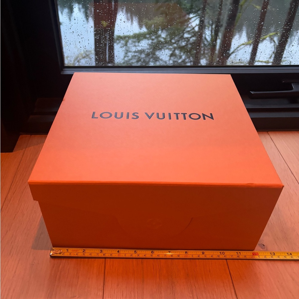 Louis Vuitton Orange Shoe Gift Box
